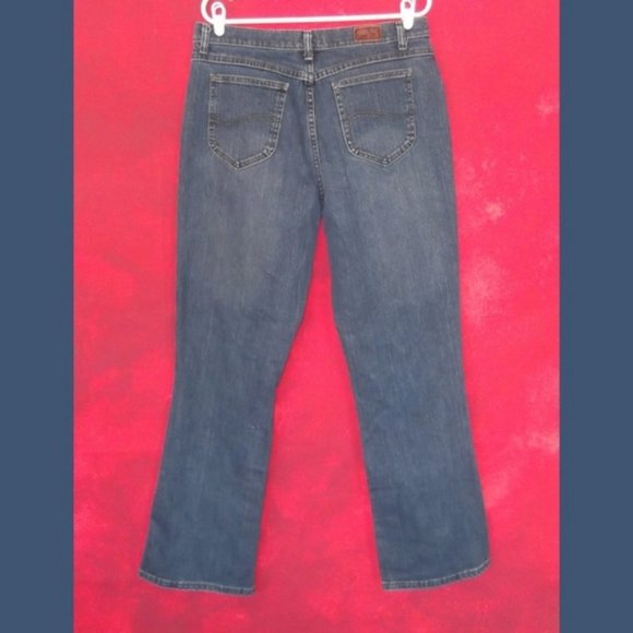 Lee Relaxed Bootcut Jeans Size 14 - Picture 6 of 8